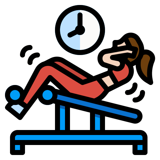 woman doing sit-ups